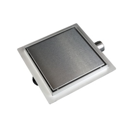 SQ-Drain 2w1 Odpływ kwadratowy 20x20 cm dwustronny chrom