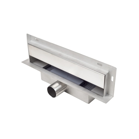 W-Drain 2w1 Odpływ liniowy ścienny 60 cm dwustronny chrom W-Drain 2w1 Odpływ liniowy ścienny 60 cm dwustronny chrom