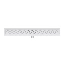 Decor Inox Odpływ liniowy z panelem dekoracyjnym Moon, 100 cm