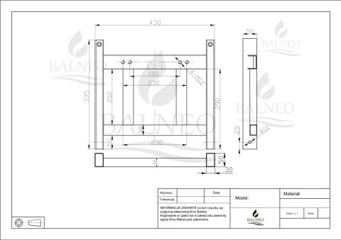 Fix-Frame BI Stelaż do bidetu Fix-Frame BI Stelaż do bidetu
