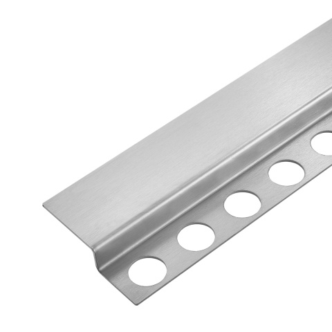 Listwa spadkowa podłogowa czołowa 130 cm inox Listwa spadkowa podłogowa czołowa 130 cm inox