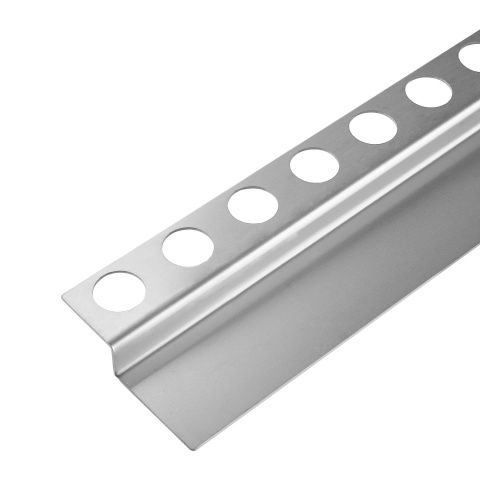 Listwa spadkowa podłogowa czołowa 130 cm inox Listwa spadkowa podłogowa czołowa 130 cm inox