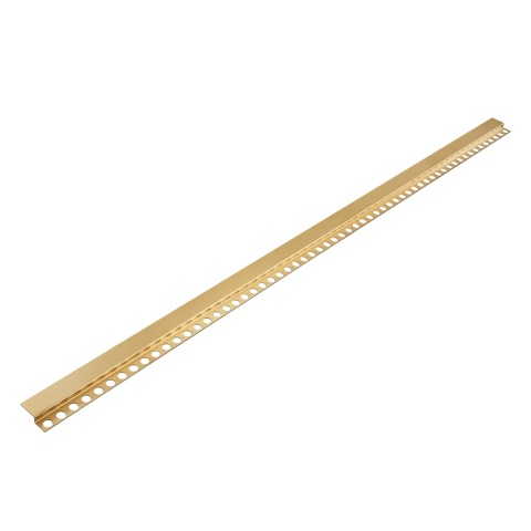 Listwa spadkowa podłogowa czołowa 130 cm złota Listwa spadkowa podłogowa czołowa 130 cm złota