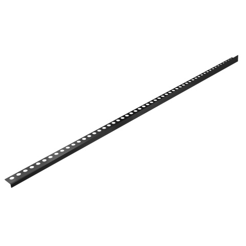 Listwa spadkowa podłogowa lewa 120 cm czarna Listwa spadkowa podłogowa lewa 120 cm czarna