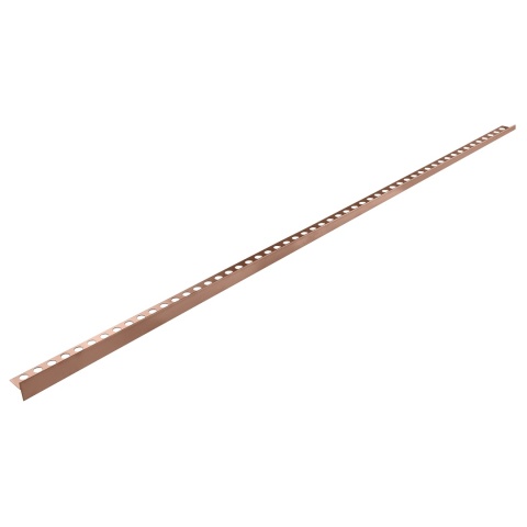 Listwa spadkowa podłogowa prawa 120 cm miedziana Listwa spadkowa podłogowa prawa 120 cm miedziana