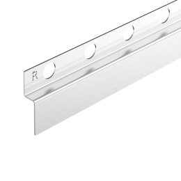 Listwa spadkowa przyścienna prawa 120 cm inox