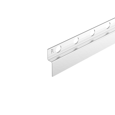 Listwa spadkowa przyścienna prawa 170 cm inox Listwa spadkowa przyścienna prawa 170 cm inox