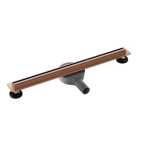Slim&Low ProLine Copper Odpływ liniowy 70 cm miedziany Slim&Low ProLine Copper Odpływ liniowy 70 cm miedziany