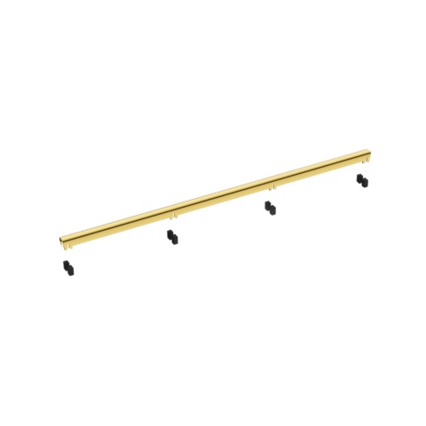 Slim&Low ProLine Gold Odpływ liniowy 70 cm złoty Slim&Low ProLine Gold Odpływ liniowy 70 cm złoty
