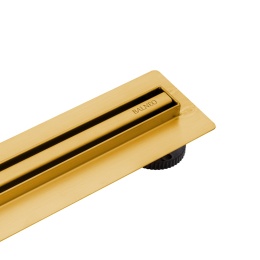 Slim&Low ProLine Gold Odpływ liniowy 80 cm złoty