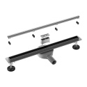 Slim&Low ProLine Gun Metal Odpływ liniowy 70 cm grafitowy