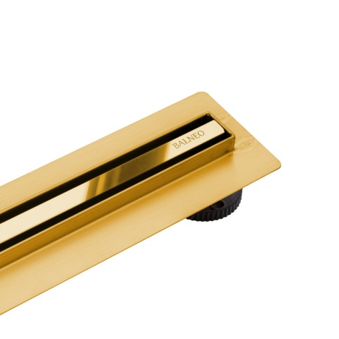 Slim&Low ProLine Mirror Gold Odpływ liniowy 70 cm złoty lustrzany