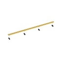 Slim&Low ProLine Mirror Gold Odpływ liniowy 70 cm złoty lustrzany