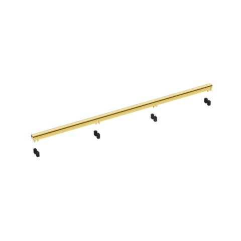 Slim&Low ProLine Mirror Gold Odpływ liniowy 80 cm złoty lustrzany Slim&Low ProLine Mirror Gold Odpływ liniowy 80 cm złoty lustrzany