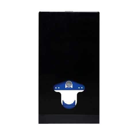 Stelaż natynkowy WC szklany czarny Fix-Frame Glass Black Stelaż natynkowy WC szklany czarny Fix-Frame Glass Black
