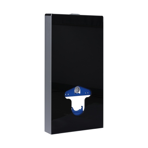 Stelaż natynkowy WC szklany czarny Fix-Frame Glass Black Stelaż natynkowy WC szklany czarny Fix-Frame Glass Black