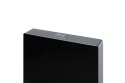 Stelaż natynkowy WC szklany czarny Fix-Frame Glass Black