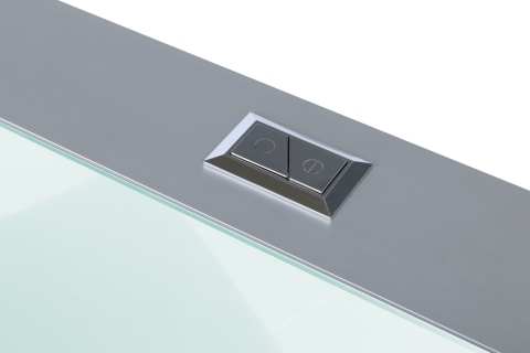 Stelaż natynkowy WC szklany mleczny Fix-Frame Glass Milky Stelaż natynkowy WC szklany mleczny Fix-Frame Glass Milky