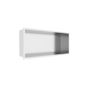 WALL-BOX ONE Inox Półka wnękowa ze stali nierdzewnej 45x20x10 cm