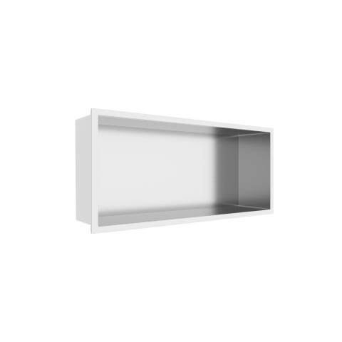 WALL-BOX ONE Inox Półka wnękowa ze stali nierdzewnej 45x20x10 cm WALL-BOX ONE Inox Półka wnękowa ze stali nierdzewnej 45x20x10 cm