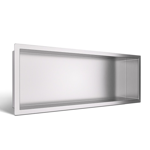 WALL-BOX ONE Inox Półka wnękowa ze stali nierdzewnej 60x20x10 cm WALL-BOX ONE Inox Półka wnękowa ze stali nierdzewnej 60x20x10 cm