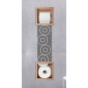 WALL-BOX PAPER 2 Copper - Magazynek z podajnikiem papieru miedziany