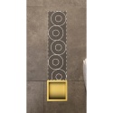 WALL-BOX PAPER 3 Gold - Magazynek na papier złoty