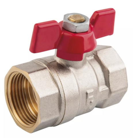 Zawór kulowy DN20 3/4'' PN40 z motylkiem Zawór kulowy DN20 3/4'' PN40 z motylkiem