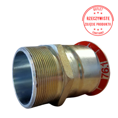 Złączka Geberit Mapress C-Stahl GZ 76,1x2 1/2'' Złączka Geberit Mapress C-Stahl GZ 76,1x2 1/2''