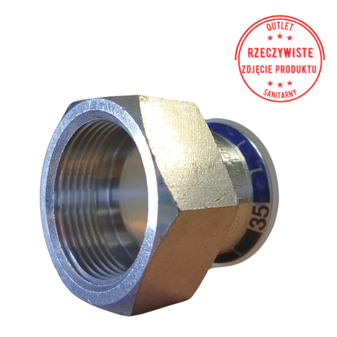 Złączka Geberit Mapress Edelstahl GW 35x1 1/4'' Złączka Geberit Mapress Edelstahl GW 35x1 1/4''