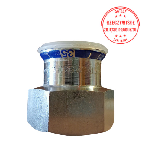 Złączka Geberit Mapress Edelstahl GW 35x1 1/4'' Złączka Geberit Mapress Edelstahl GW 35x1 1/4''
