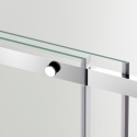 Drzwi prysznicowe rozsuwane Porta - CHROME 100 cm