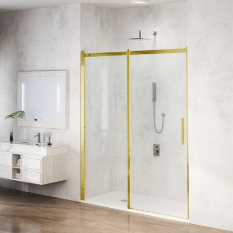 Drzwi prysznicowe rozsuwane Porta - GOLD 110 cm Drzwi prysznicowe rozsuwane Porta - GOLD 110 cm