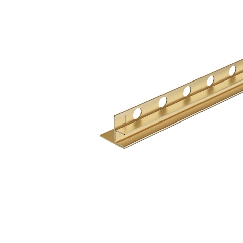 Listwa spadkowa do szkła lewa 120 cm złota Listwa spadkowa do szkła lewa 120 cm złota