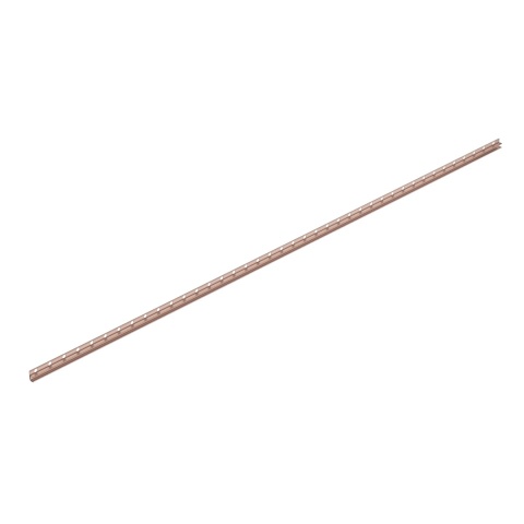 Listwa spadkowa do szkła lewa 170 cm miedziana Listwa spadkowa do szkła lewa 170 cm miedziana