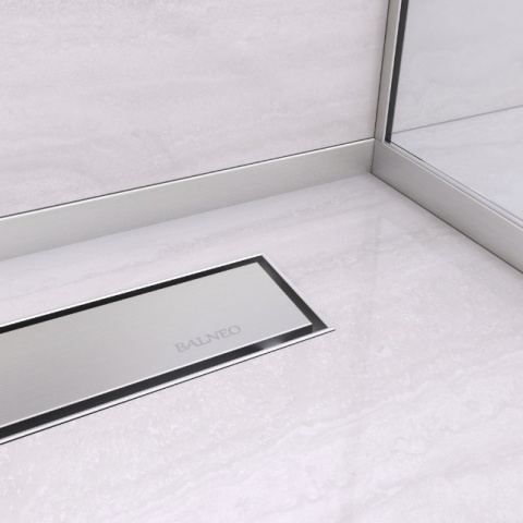 Listwa spadkowa do szkła prawa 120 cm inox Listwa spadkowa do szkła prawa 120 cm inox