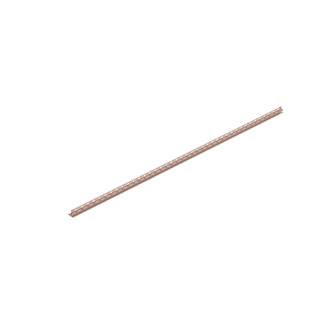 Listwa spadkowa do szkła prawa 120 cm miedziana Listwa spadkowa do szkła prawa 120 cm miedziana