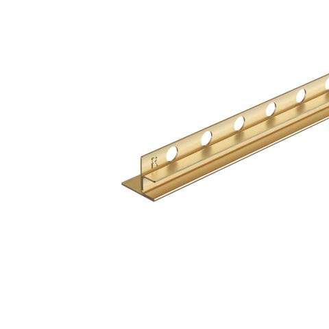 Listwa spadkowa do szkła prawa 120 cm złota Listwa spadkowa do szkła prawa 120 cm złota