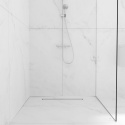 Listwa spadkowa do szkła prawa 170 cm inox