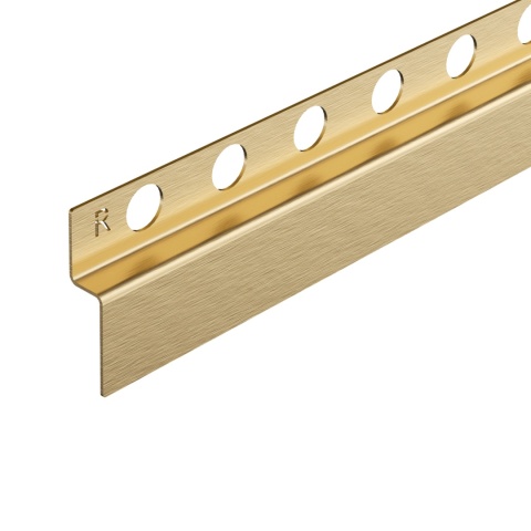Listwa spadkowa przyścienna prawa 120 cm złota Listwa spadkowa przyścienna prawa 120 cm złota