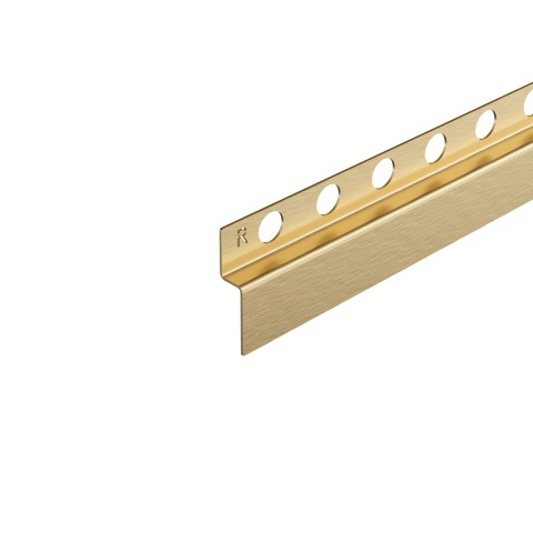 Listwa spadkowa przyścienna prawa 120 cm złota Listwa spadkowa przyścienna prawa 120 cm złota