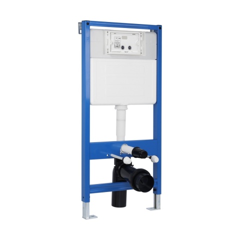 Zestaw podtynkowy WC stelaż Fix Frame Slim z czarną miską WC Luna i przyciskiem spłukującym Exo/Lxo Zestaw podtynkowy WC stelaż Fix Frame Slim z czarną miską WC Luna i przyciskiem spłukującym Exo/Lxo