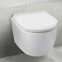 Miska podwieszana LUXA WC biała tornado