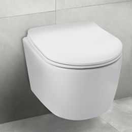 Miska podwieszana LUXA WC biała tornado