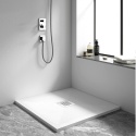 Stone Tray - Brodzik kompozytowy "F" Biały 80x80x2,5