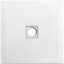 Stone Tray - Brodzik kompozytowy "F" Biały 80x80x2,5