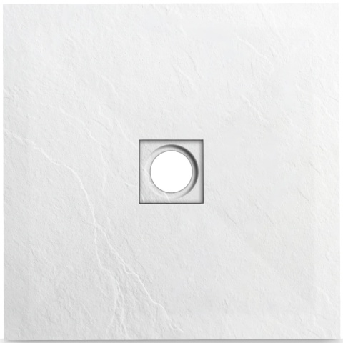 Stone Tray - Brodzik kompozytowy "F" Biały 80x80x2,5 Stone Tray - Brodzik kompozytowy "F" Biały 80x80x2,5