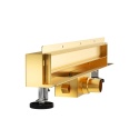 W-Drain NEXT 2w1 Odpływ liniowy ścienny 60 cm dwustronny złoty