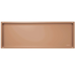 WALL-BOX NO RIM - Półka wnękowa bezramkowa COPPER 90x30x10 cm