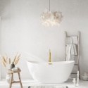 Wanna wolnostojąca PARMA z pokrywką MIRROR GOLD - 170 x 72 cm